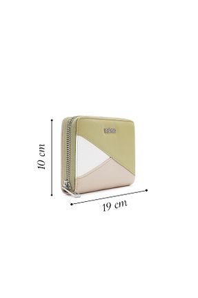 کیف پول سبز زنانه ابعاد بزرگ Derimod - کد 775759354