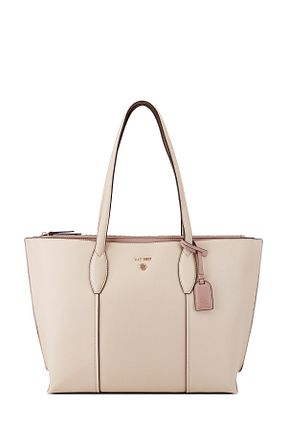 کیف دوشی بژ زنانه چرم مصنوعی Nine West - کد 902585507