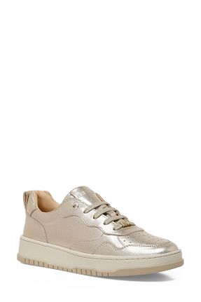 کفش اسنیکر طلائی زنانه بند دار Nine West - کد 917777879