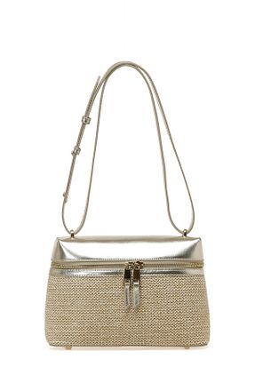 کیف دوشی صورتی زنانه حصیر Nine West - کد 904263098