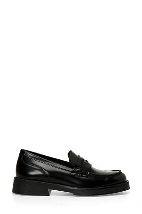 کفش لوفر مشکی زنانه چرم مصنوعی Nine West - کد 898018197
