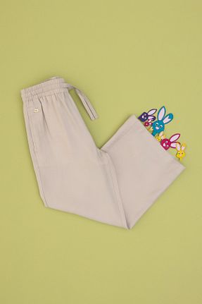 شلوار بژ بچه گانه بافتنی U.S. Polo Assn. - کد 920780412