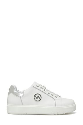 کفش اسنیکر سفید زنانه بند دار Nine West - کد 822255420