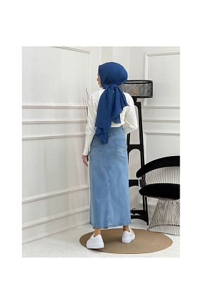 دامن حجاب سرمه ای زنانه Çan VELLICHOR - کد 262049163