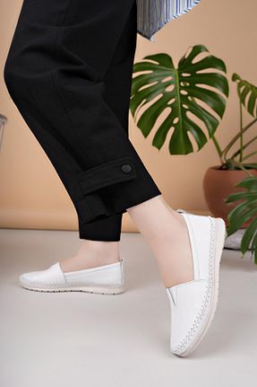 کفش پیاده روی سفید زنانه Nesil Shoes - کد 933876224