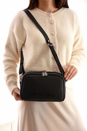 کیف دوشی قهوه ای زنانه چرم مصنوعی Polo Of Colors - کد 69185413