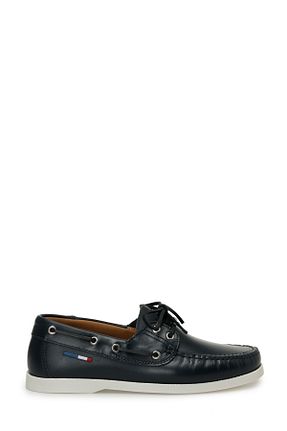کفش کژوال سرمه ای مردانه چرم خالص U.S. Polo Assn. - کد 826105737
