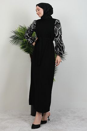 لباس حجاب مشکی زنانه Kalem giz astore - کد 881879783