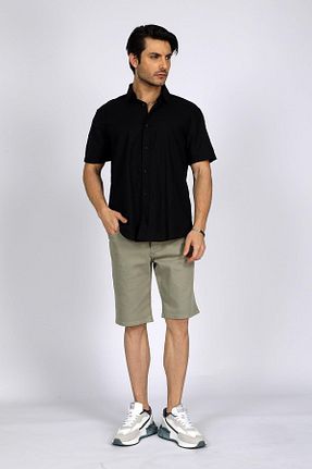 شلوارک و برمودا خاکی مردانه جین Lee Cooper - کد 824644464