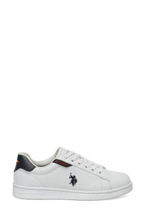 کفش اسنیکر سفید مردانه بند دار U.S. Polo Assn. - کد 854408051