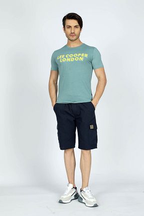 شلوارک و برمودا سرمه ای مردانه رگولار Lee Cooper - کد 824644752