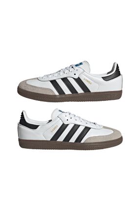 کفش کژوال سفید بچه گانه چرم مصنوعی adidas - کد 807408831