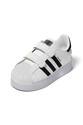 کفش اسنیکر سفید بچه گانه پارچه ای adidas - کد 923481614