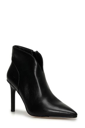 بوت / نیم بوت مشکی زنانه چرم مصنوعی Nine West - کد 877985936