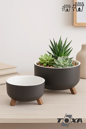 گلدان طوسی ToXA - کد 942684225