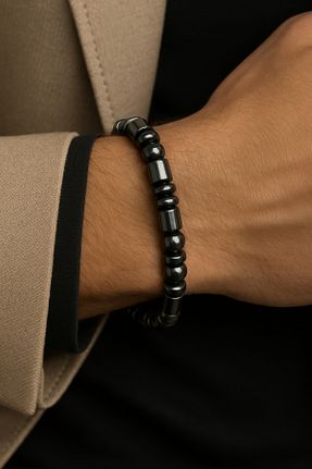دستبند جواهر زرشکی زنانه سنگ طبیعی Padore Accessory - کد 330073886