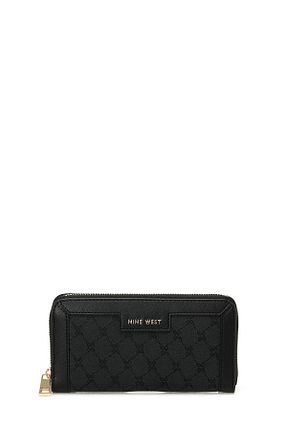 کیف پول مشکی زنانه ابعاد بزرگ Nine West - کد 847961181
