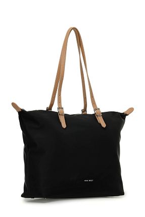 کیف دوشی مشکی زنانه چرم مصنوعی Nine West - کد 846331217