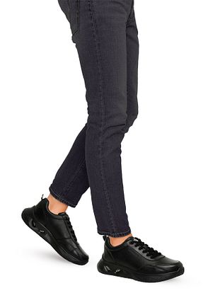کفش کژوال مشکی مردانه چرم خالص Lumberjack - کد 896706252