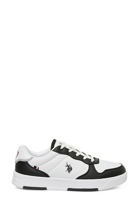 کفش اسنیکر سفید مردانه بند دار U.S. Polo Assn. - کد 922906209