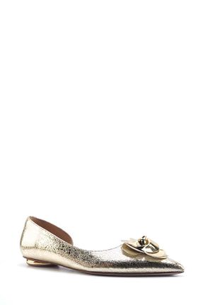 بابت طلائی زنانه چرم مصنوعی Nine West - کد 899657898