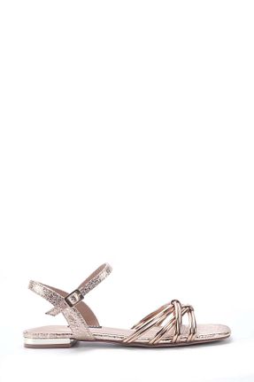 صندل صورتی زنانه پاشنه تخت Nine West - کد 924500711