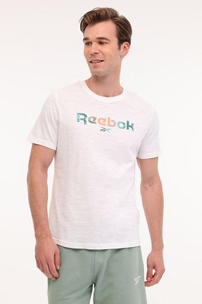 تیشرت سفید مردانه رگولار Reebok - کد 924703633