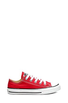 کفش اسنیکر قرمز بچه گانه بند دار Converse - کد 3814336