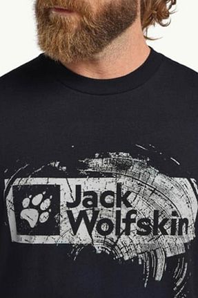 تیشرت سرمه ای مردانه رگولار Jack Wolfskin - کد 921138109