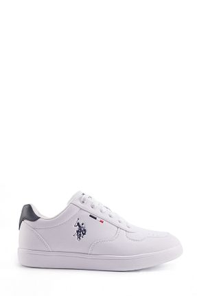 کفش اسنیکر سفید مردانه بند دار U.S. Polo Assn. - کد 897582203