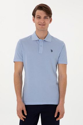 تیشرت آبی مردانه اسلیم فیت U.S. Polo Assn. - کد 831828236