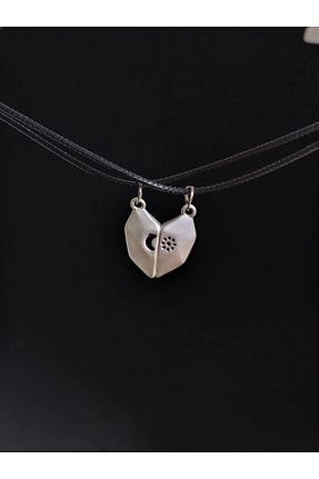 گردنبند جواهر رنگی زنانه روکش نقره GOSSİP TEAM - کد 808239692