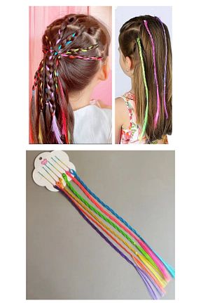 گیره سر رنگی بچه گانه پلی استر Eva Rose - کد 851517027