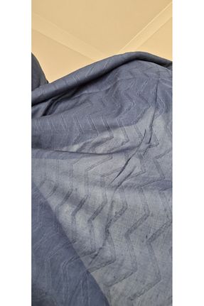 شال سرمه ای زنانه پنبه پلی استر Lavena scarfs - کد 932921988