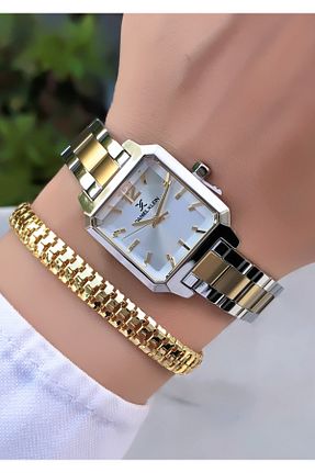 ساعت مچی طلائی زنانه 31-35 میلی متر Daniel Klein - کد 826519174