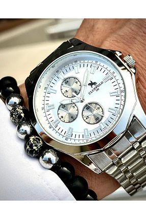 ساعت مچی سرمه ای مردانه 41-46 میلی متر Clup Polo - کد 839450290