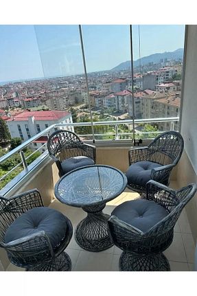 ست باغچه طوسی خیزران Fiberglass Garden - کد 743894781