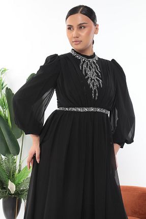لباس مشکی زنانه رگولار MİSS DİAMOND - کد 930423092