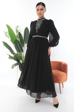 لباس مشکی زنانه رگولار MİSS DİAMOND - کد 930423092