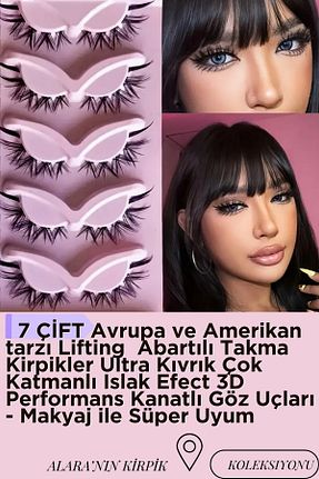 مژه مصنوعی Kıvırma alaraycosmetics - کد 942841687