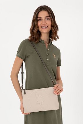 کیف دوشی مشکی زنانه چرم مصنوعی U.S. Polo Assn. - کد 905006600