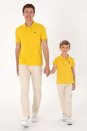 تیشرت زرد مردانه رگولار U.S. Polo Assn. - کد 922056073