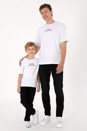 شلوار جین مشکی بچه گانه پاچه ساده U.S. Polo Assn. - کد 928144685