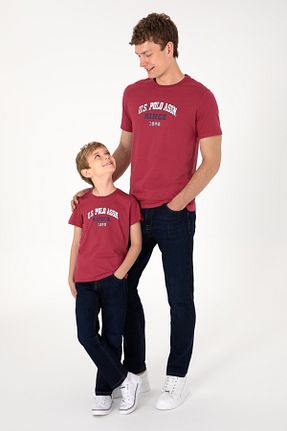 تیشرت زرشکی مردانه رگولار U.S. Polo Assn. - کد 926213022