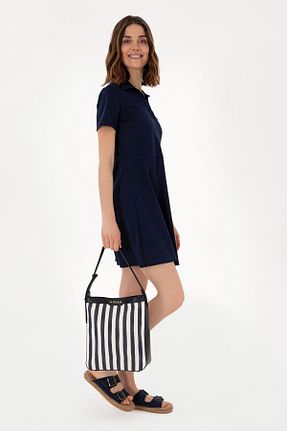 کیف دوشی سرمه ای زنانه U.S. Polo Assn. - کد 905166177
