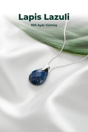 گردنبند نقره سرمه ای زنانه 925 عیار luxtone - کد 844759754