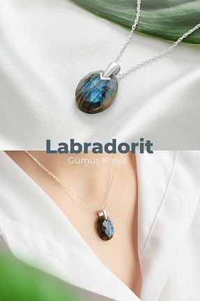 گردنبند نقره طوسی زنانه 925 عیار luxtone - کد 844625895