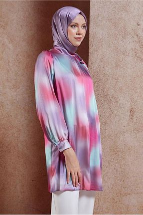 شال بنفش زنانه پلی استر Alvina - کد 855461525