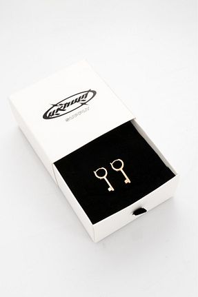 گوشواره استیل (فولاد) رنگی مردانه استیل (فولاد) UKHWD SUPPLY - کد 830584540