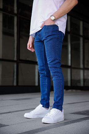 شلوار جین آبی مردانه پاچه تنگ Ser Joven - کد 90353102